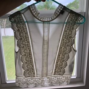 Forever 21 top, Small. Beige colored.